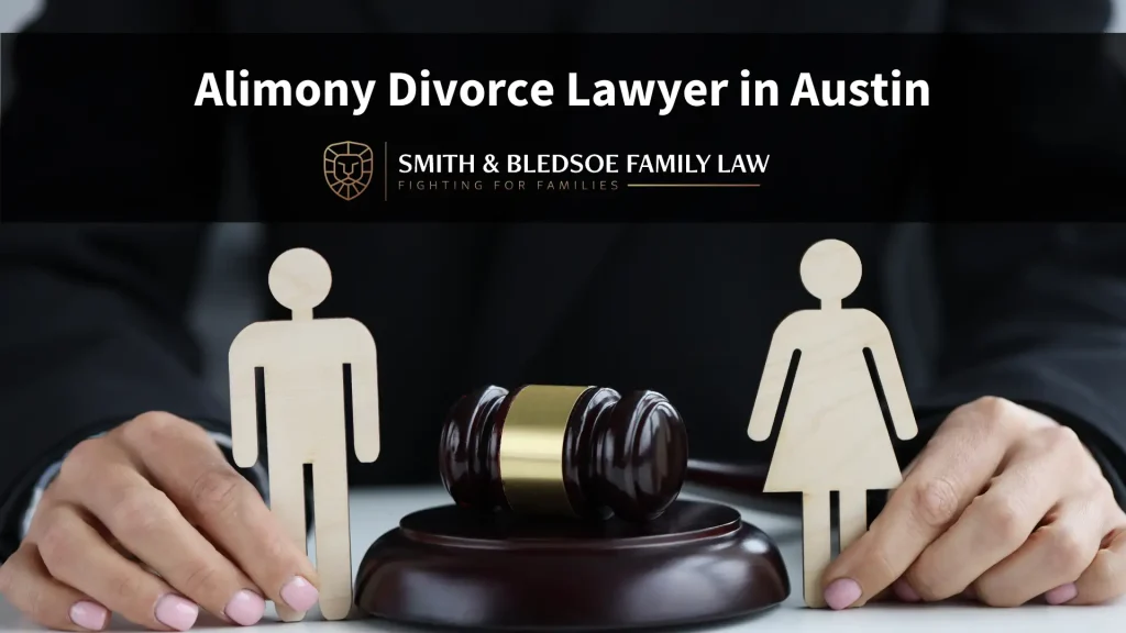 Alimony Divorce Lawyer in Austin Image