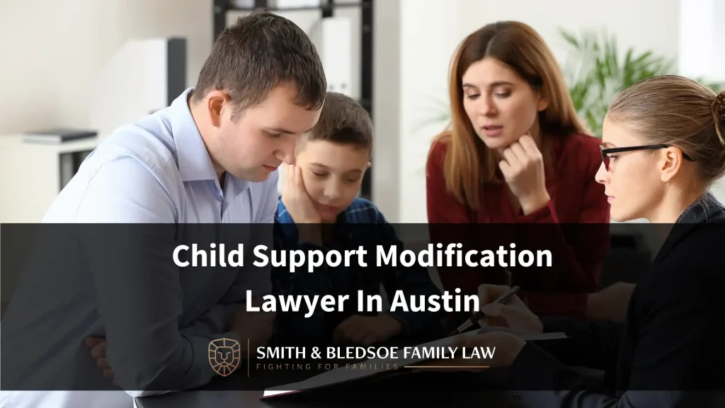 Child Support Modification Lawyer In Austin Image