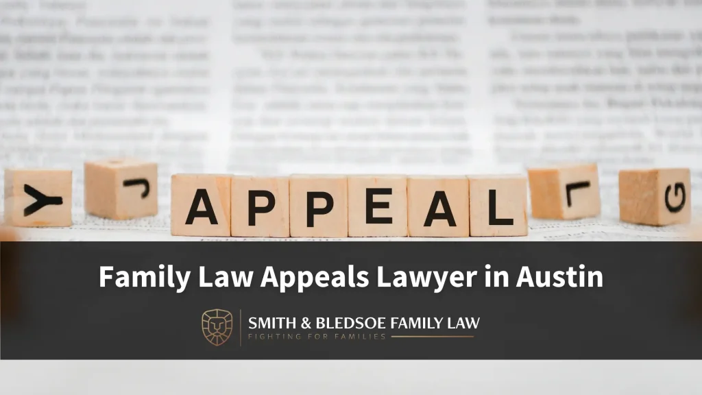 Family Law Appeals Lawyer in Austin Image