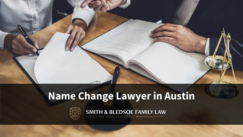 Name Change Lawyer in Austin Image